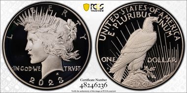 2023-S $1 Peace Dollar PR69DCAM