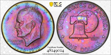 1976-D $1 Type 2 MS62