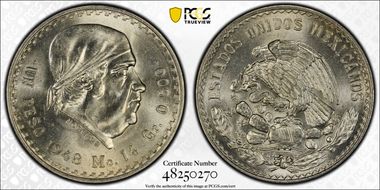1948-Mo Peso KM-456 MS64