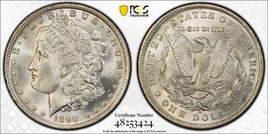 1890-O $1 MS63