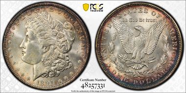 1891 $1 MS63