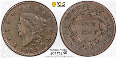 1819/(8) 1C N-2, Large Date N1BN