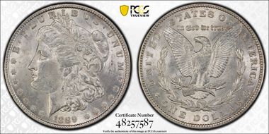 1889 $1 MS62