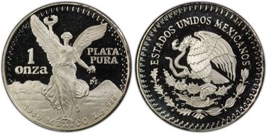 1986-Mo Onza Libertad Ag PR68DCAM