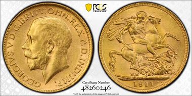 1911-P Sov S-4001 MS62