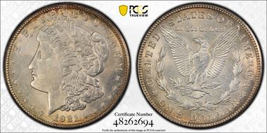 1921-S $1 MS64