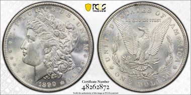 1890 $1 MS63