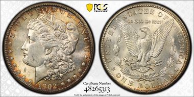1902-S $1 MS63