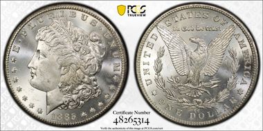 1885-CC $1 MS63