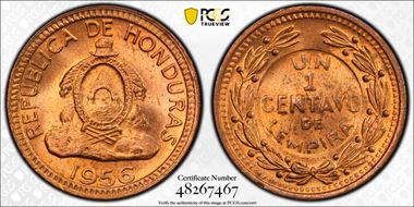 1956 1C KM-77.2 MS65RD