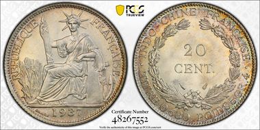 1937 20C Lec-236 MS66