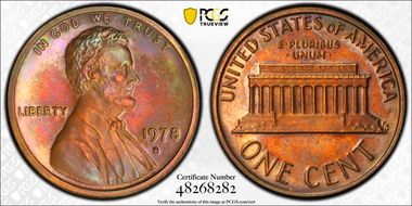 1978-S 1C PR62BN