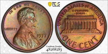 1977-S 1C PR64BN