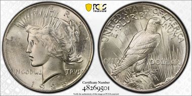 1925 $1 MS67