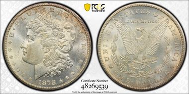 1878-CC $1 MS63