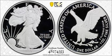 2023-S $1 Silver Eagle PR69DCAM
