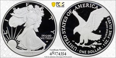 2023-S $1 Silver Eagle PR68DCAM