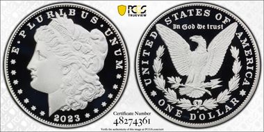 2023-S $1 Morgan Dollar PR69DCAM