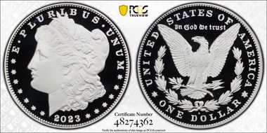 2023-S $1 Morgan Dollar PR70DCAM