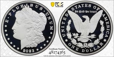 2023-S $1 Morgan Dollar PR70DCAM