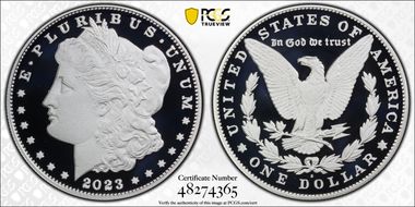2023-S $1 Morgan Dollar PR70DCAM