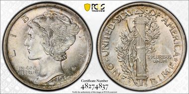 1920-D 10C MS64