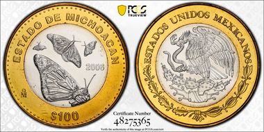 2006-Mo 100 P Michoacan MS66