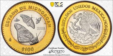 2006-Mo 100 P Michoacan MS66
