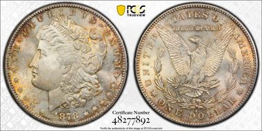 1878-S $1 MS64