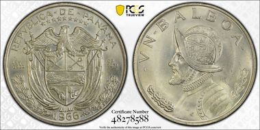 1966 Balboa KM-27  Ag MS66