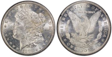1883-CC $1 GSA Hoard MS62