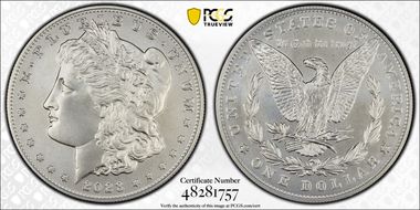 2023 $1 Morgan Dollar MS70
