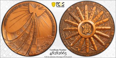 No Date Medal Hommage Combattants Pour Liberté Br. AE Matte SP66