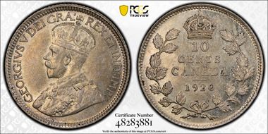 1920 10C AU58