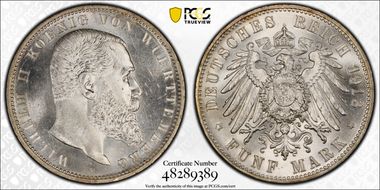 1913-F 5 Mk J-176 MS64