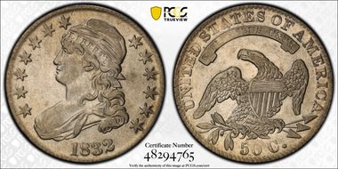 1832 50C Small Letters N1