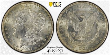 1901-O $1 MS63