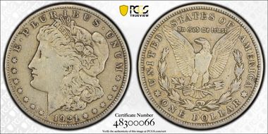 1921-S $1 N1