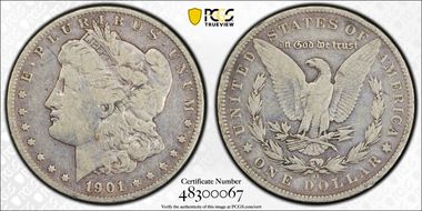 1901-O $1 F12