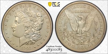 1903 $1 PR62