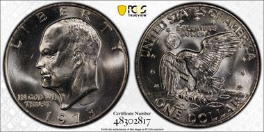 1973-D $1 MS64
