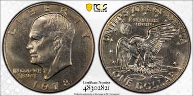 1978 $1 MS63