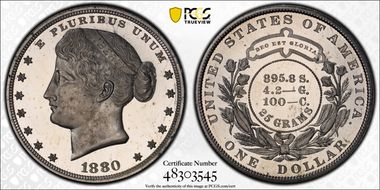 1880 $1 J-1650 PR65CAM