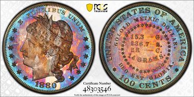 1880 $1 J-1651 PR66
