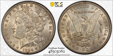 1894-S $1 AU58