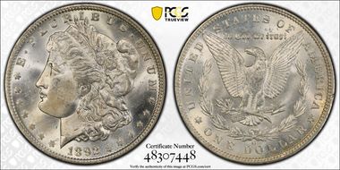 1892-O $1 MS63