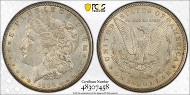 1895-O $1 AU55