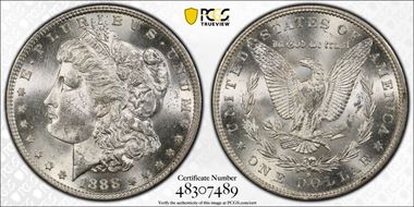 1888-S $1 MS62