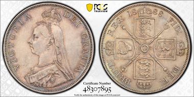 1888 Dbl Fl S-3923 MS63