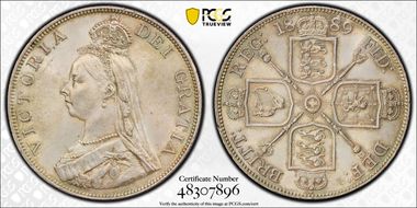 1889 Dbl Fl S-3923 MS63